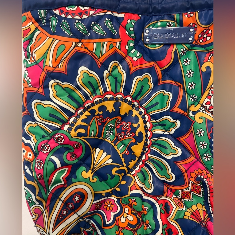 Vera Bradley Venetian Paisley Reversible Bag - Picture 2 of 13